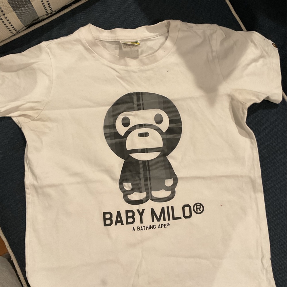 Baby Milo Bape shirt
